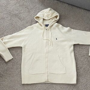Vintage Polo by Ralph Lauren Knit Full Zip Hoodie